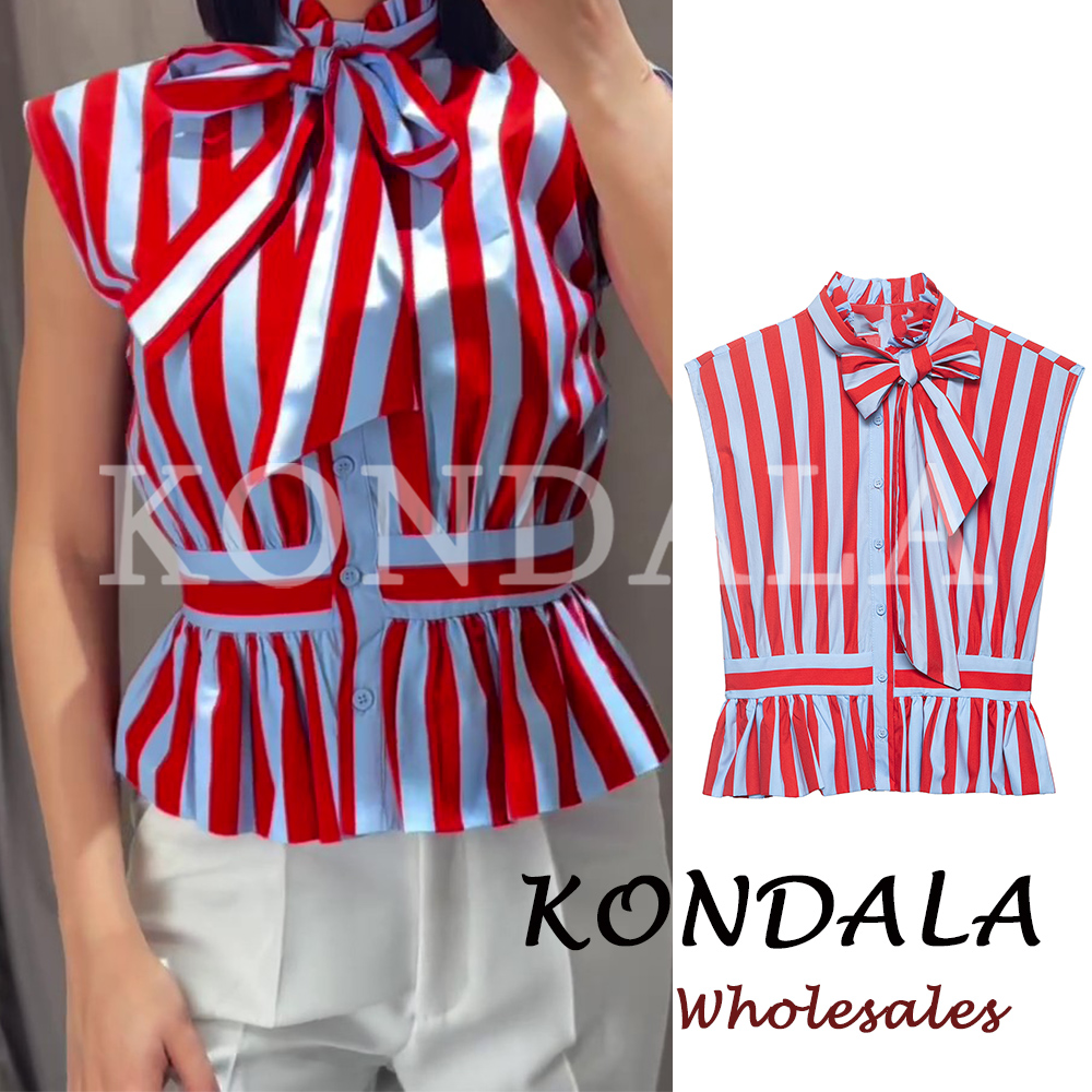 Street Fashion Vest - Женская блузка KONDALA в стиле Y2K