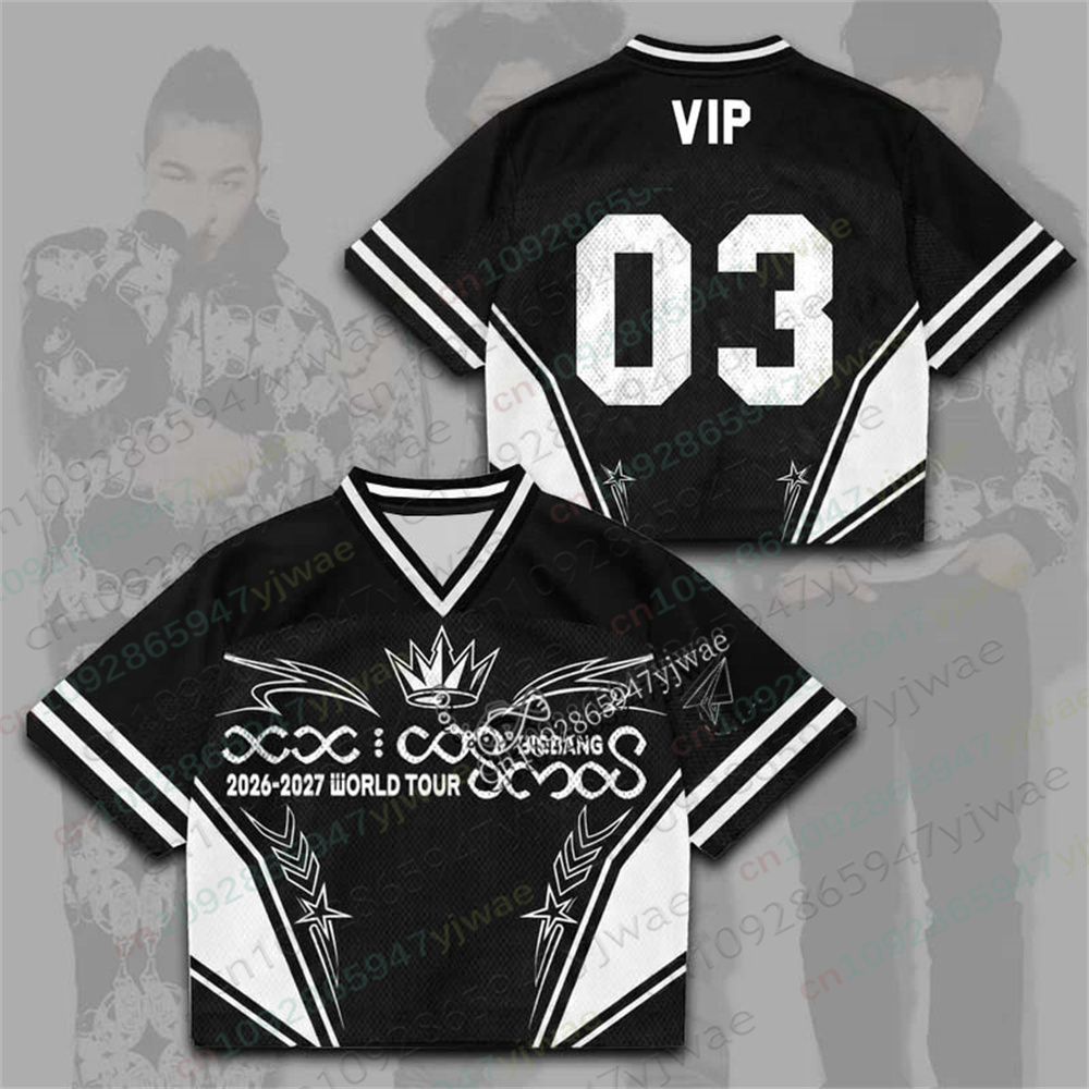 Street Fashion Outfit For Men - Футболка KPOP-Cosmos Piano Mesh Jersey 26-27,