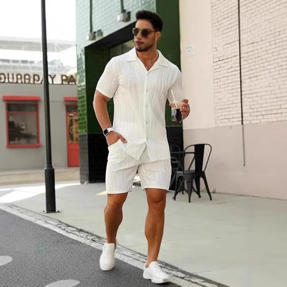 Мужской комплект из 2 предмето – обзор и цена Street Fashion Outfit For Men