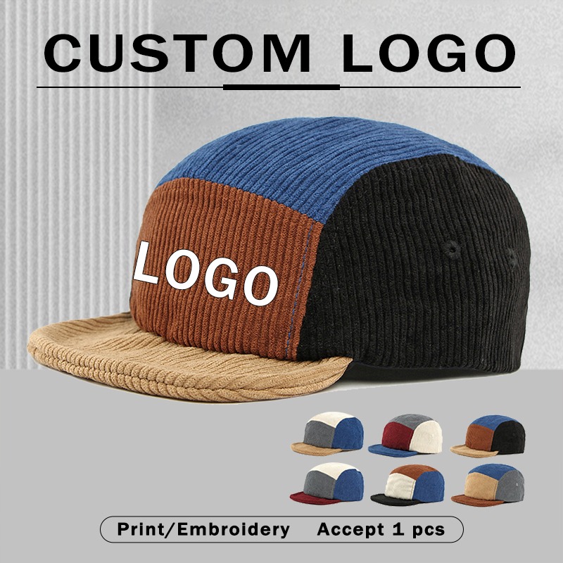 Мужские винтажные бейсболки из – обзор и цена Corduroy Cap 5 Panel