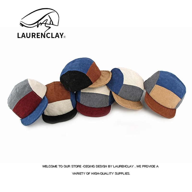 Мужские винтажные бейсболки из – обзор и цена Corduroy Cap 5 Panel