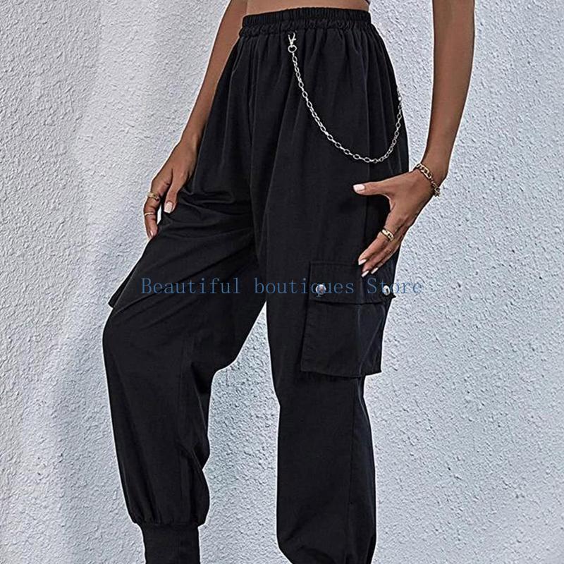 U4LF 6 шт. панк-брюки поясная  – обзор и цена Street Fashion Reference