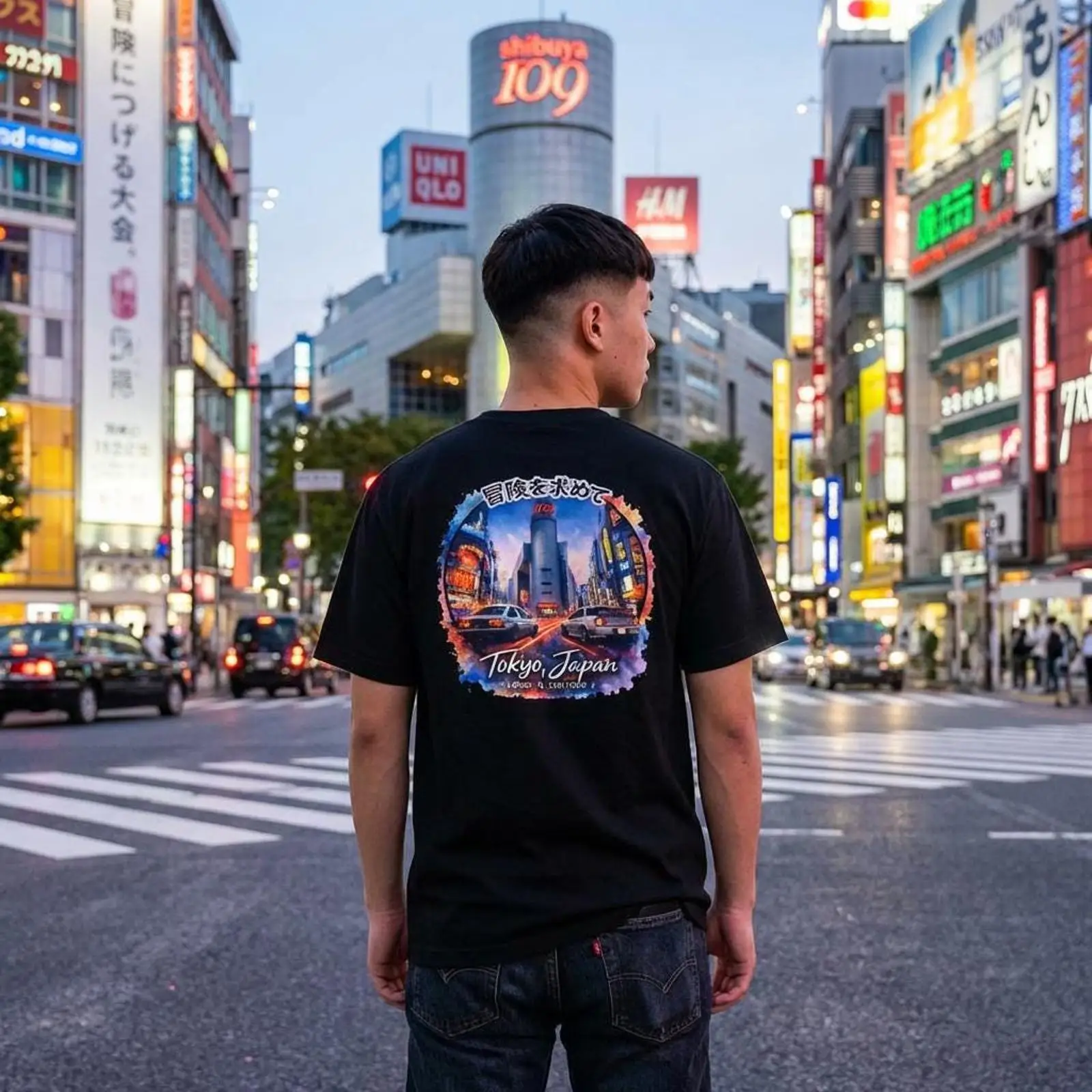 Футболка Shibuya Tokyo Japan D – обзор и цена Street Fashion Shibuya