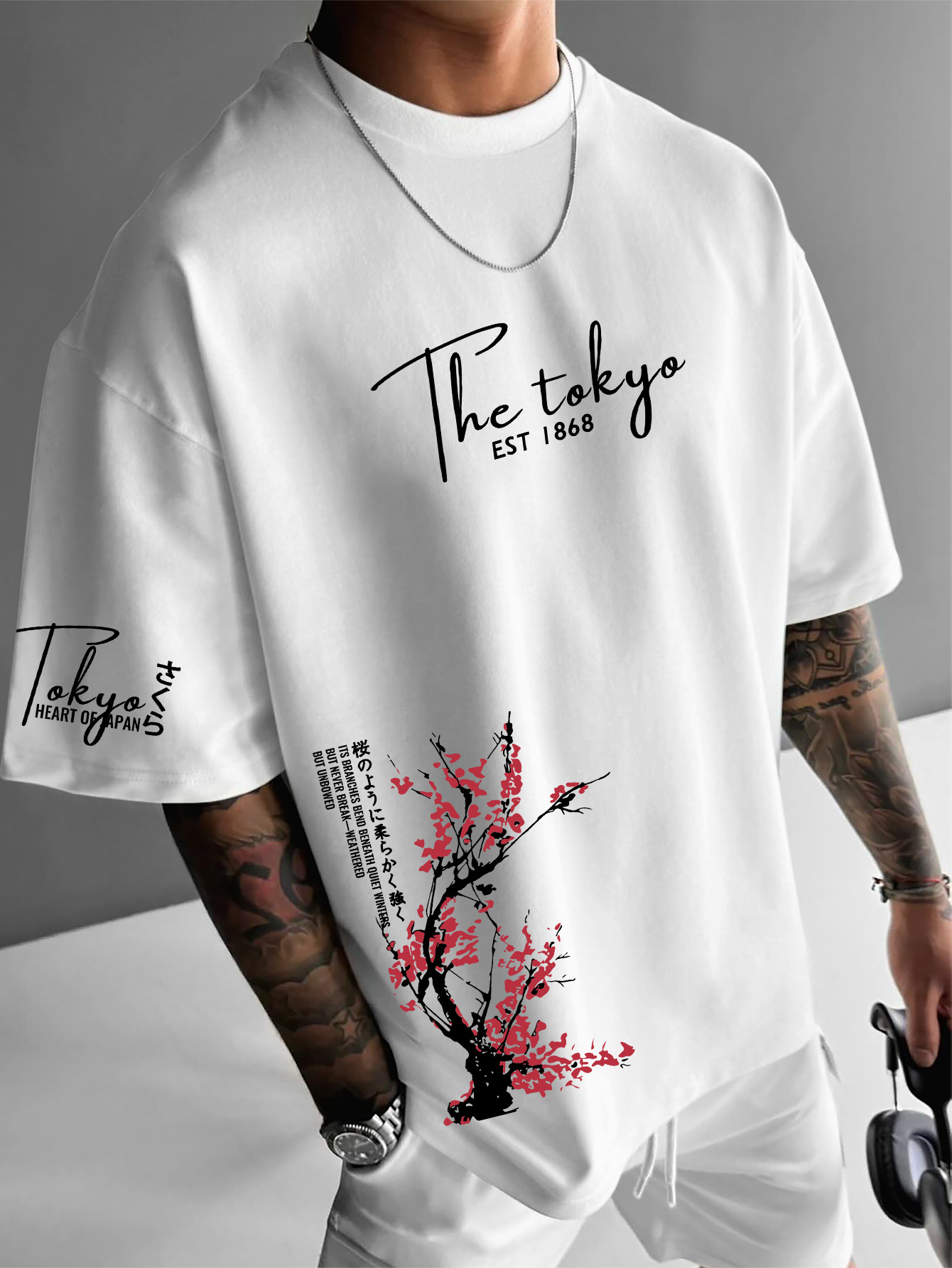 Tokyo EST 1868 Мужская футболк – обзор и цена Street Fashion Shibuya